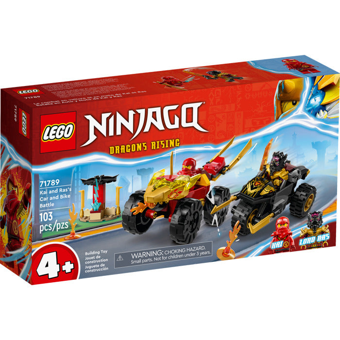 LEGO® 71789 - Ninjago Kai and Ras's Car and Bike Battle – Phat Bricks