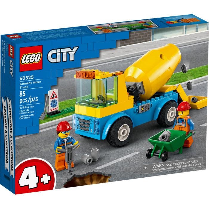 LEGO City Roadwork Truck 60284 Building Toy; Cool Roadworks Construction  Set for Kids (58 Pieces) 