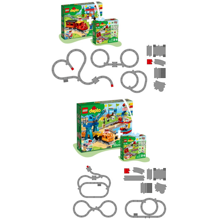 Lego 10882 duplo train tracks sale