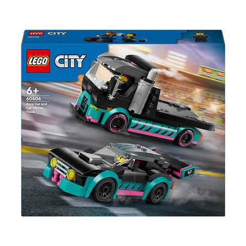 LEGO® 60406 City Great Vehicles - Race Car And Car Carrier Truck