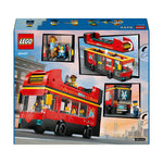 LEGO® 60407 - City Great Vehicles Red Double-Decker Sightseeing Bus