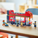 LEGO® 60407 - City Great Vehicles Red Double-Decker Sightseeing Bus