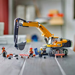 LEGO® 60420 - City Big Vehicles Yellow Construction Excavator