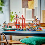 LEGO® 60422 - My City Seaside Harbor With Cargo Ship