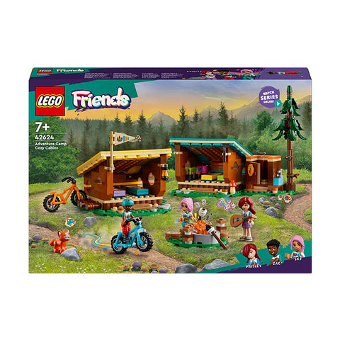 LEGO® 42624 - Friends Adventure Camp Cozy Cabins