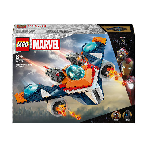 LEGO® 76278 Super Heroes Marvel - Marvel Rocket's Warbird vs. Ronan