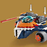 LEGO® 76278 Super Heroes Marvel - Marvel Rocket's Warbird vs. Ronan