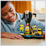 LEGO® 75582 - Despicable Me Brick-Built Gru and Minions