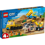 LEGO® 60391 - City Great Vehicles Construction Trucks and Wrecking Ball Crane