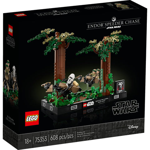 LEGO® 75353 - Star Wars™ Endor™ Speeder Chase Diorama