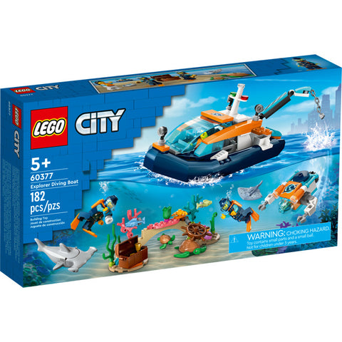 LEGO® 60377 - City Exploration Explorer Diving Boat