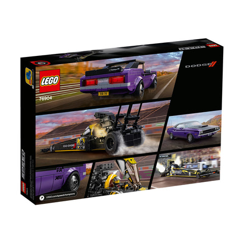 Bricks Dodge//SRT Speed 76904 and – Champions Mopar Phat 1 Dragster - Fuel LEGO® Top