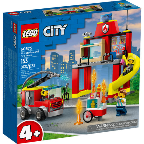 LEGO® 60375 - City Fire Station and Fire Truck